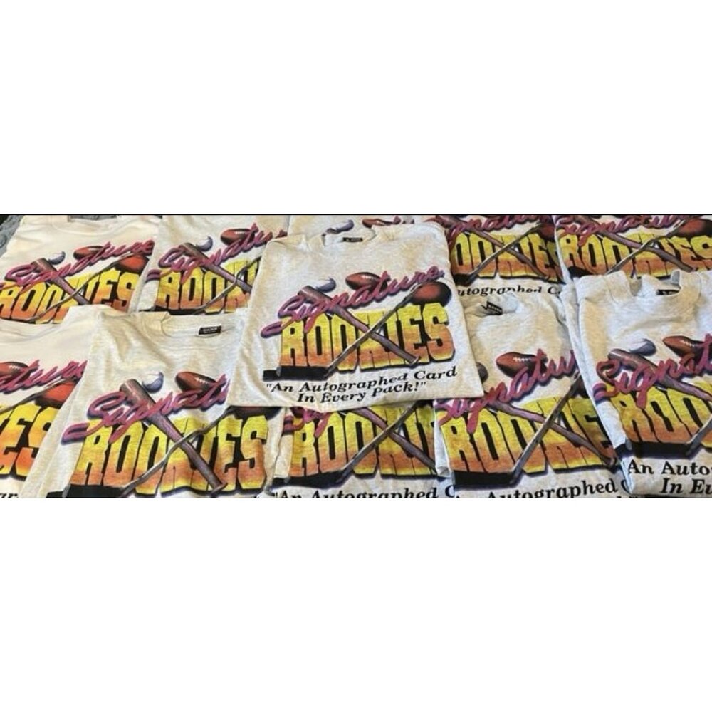 1994 Signatures Rookies Tees NWOT Single Stitch RARE Lot of 11 Dealer Exclusive